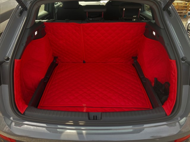 Audi Q4 E-Tron 2021 - Present (With Plastic Dividers On Each Side) Fully Tailored Boot Liner