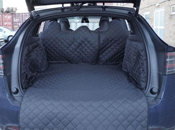 Tesla Model X 2015 - Present (5 Seat In Use) Fully Tailored Boot Liner
