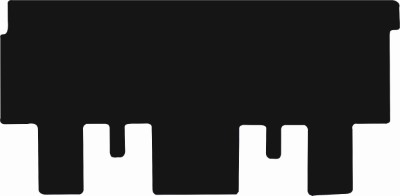 Volkswagen Transporter Kombi 2004 - Present 122 Rear Van Mat