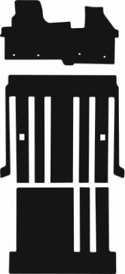 Ford Tourneo Custom 2024 - Present (Automatic) (SWB) Van Mats