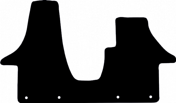 Volkswagen Volkswagen Transporter Kombi 2004 - 2020 (With Locators) Van Mats